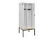 locker met bank,voor scheiding van kleding,HxBxD 2120x800x815mm,2vak