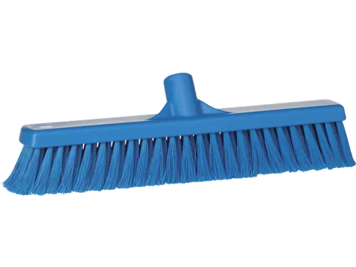 Vikan Hygiene 31783 zachte bezem blauw 410mm