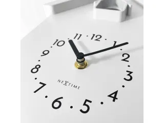 Wandklok NeXtime Twitter 21,5x41,5 cm wit - 3
