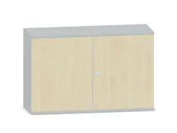 Kantoorkast 770x1200x430mm Decor Romp Lichtgrijs Decor Front Esdoorn
