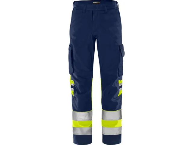Fristads 2668 GPLU broek, geel/marineblauw, maat C60, per stuk