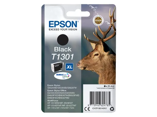 Inktcartridge Epson T1301 zwart HC C13T13014012