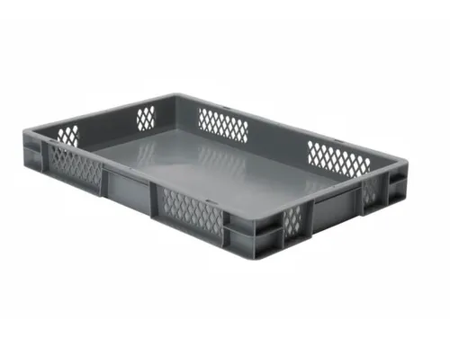 Euronorm-Stapelbak 14.5l H X L X B 75x600x400mm Grijs