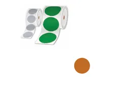 Brother LTZ1R100FPEL, Bruin, Cirkel, 10 cm, 250 stuk(s)