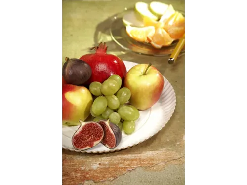 Papstar Pure Bord rond 26cm FSC karton Wit 100 stuks