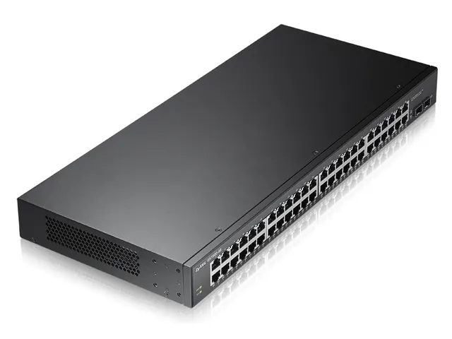 Zyxel GS1900-48 v2, 48-port GbE L2 Smart Switch, rackmount, L2, Gigabi