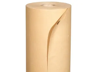 Verpakkingspapier Rol 600mmx250mtr 90g/m2 Bruin - 1