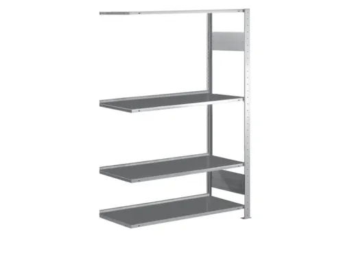 Inhaakstelling Aanslagrand Aanbouwveld 1850x1000x300mm 4legborden
