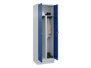 PBM-locker,HxBxD 1950x600x500mm,2vak,vak B 300mm,draaigrendel - 3