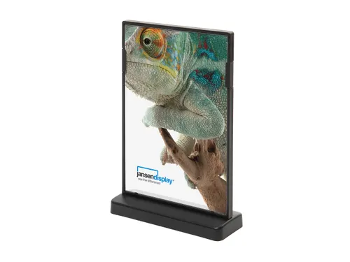 Menustandaard Scritto T-stand Zwart A5