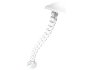 kabelworm,v. bureau,L 820mm,transparant - 1