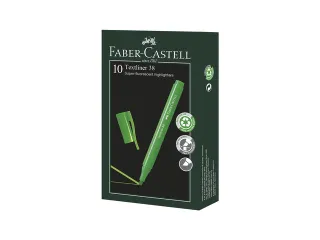 Markeerstift Faber-Castell 38 groen - 5