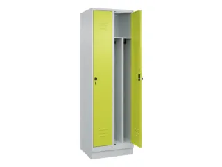 locker voor scheiding van kleding,HxBxD 1950x600x500mm,2vak - 2