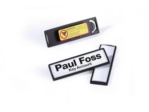 Durable Badge Clip Card Magneet 8132 Zwart