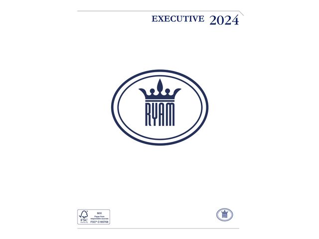 Recharge agenda 2024 Ryam Executive A5 7 jours/2 pages portrait