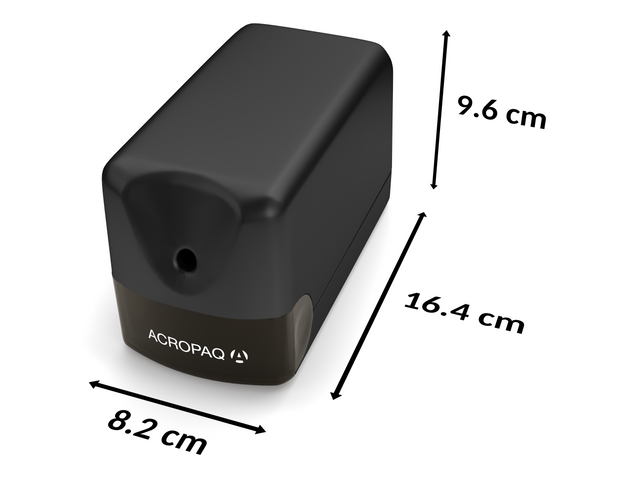 M R elektrische potloodslijper heavy duty, wit