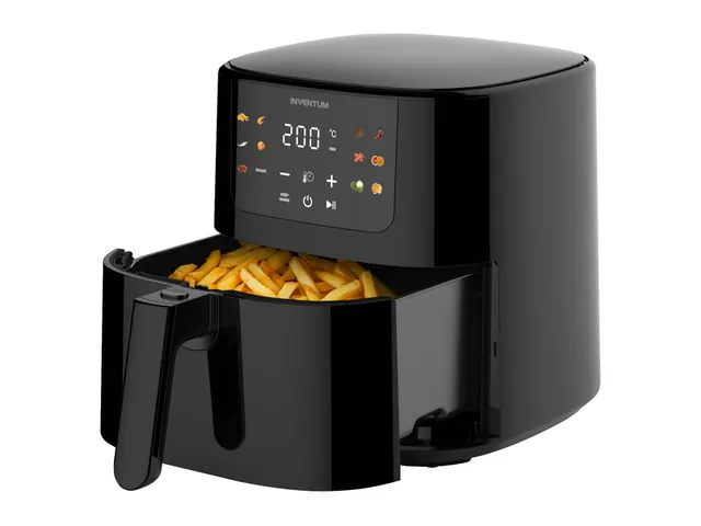 Airfryer Inventum 5 liter 1500W zwart