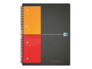 Spiraalblok Oxford International Activebook A4+ ruit 5mm - 2