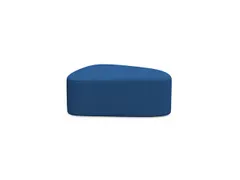 Poefmodule Rocada Volga-A 91x38x68cm rugloos blauw