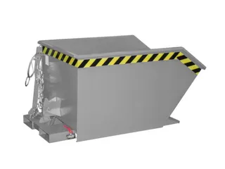 Kiepbak voor spaanders,HxLxB 680x1440x780mm,0,5m³,draagverm. 1000kg - 2
