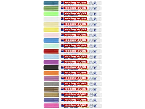 Krijtstift edding by Securit 4085 rond 1-2mm lichtblauw