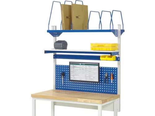 opbouwelement,v. werkbank,HxBxD 1130x1250x350mm,draagverm. 100kg,staal