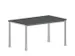 In hoogte verstelbaar bureau,HxBxD 720-840x1400x800mm,MS-donkergrijs