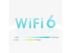 TP-Link DECO X55 (3-Pack), Wit, Intern, Netwerkrouter, Dual-band (2.4