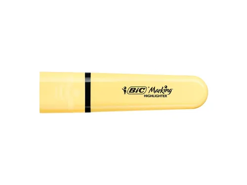 Markeerstift Bic blister à 4 pastelkleuren