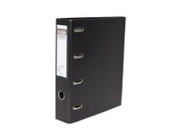 Ordner Elba Rado Plast 75mm Bank 2x A5 Mechanieken Zwart Pvc