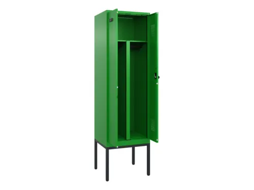 PBM-locker,HxBxD 2120x600x500mm,2vak,vak B 300mm,draaigrendel