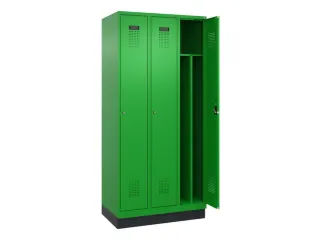 locker voor scheiding van kleding,HxBxD 1950x900x500mm,3vak - 1