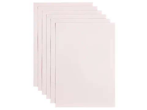 Kopieerpapier Papicolor A4 200gr 6 vel lichtroze