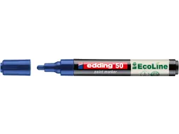 Paintmarker edding 50 EcoLine op waterbasis 2-3mm blauw
