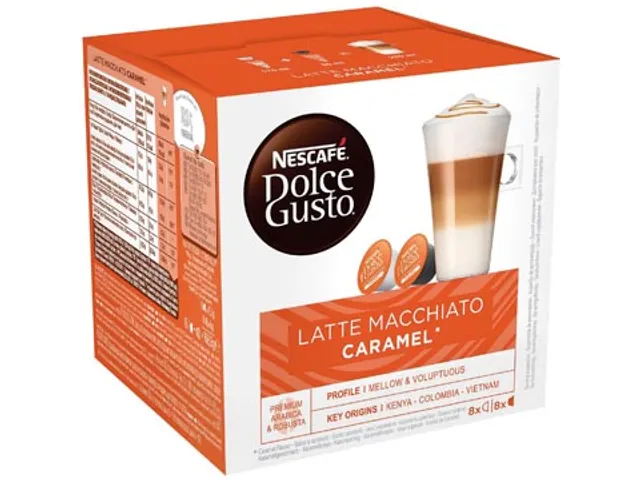 Dolce Gusto caps Latte Macchiato Caramel 16 st