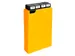 Intercalaire pour boîte à fiches verticales 148x105mm jaune 24 pcs