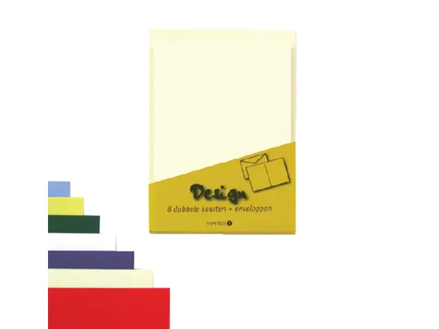 Envelop Papyrus Envelpack Design C6 114x162mm wit 894406 15 stuks