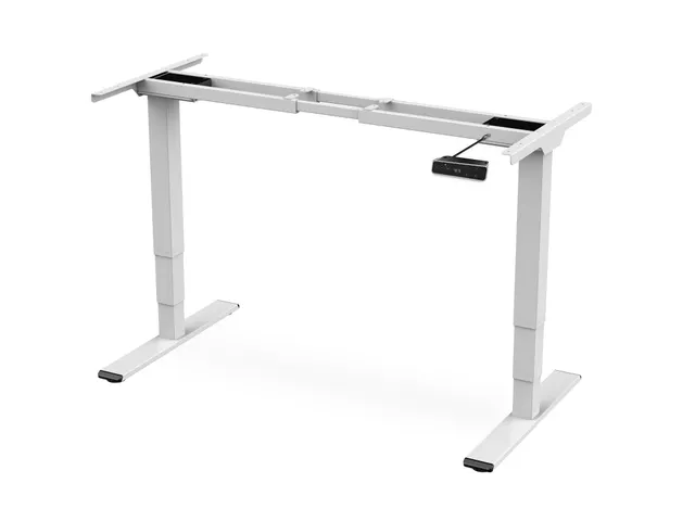 Elektrisch in hoogte verstelbaar Tafelframe 110-200cm Wit