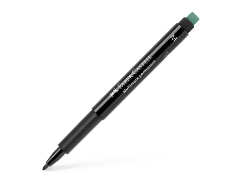 Marker Faber-Castell Multimark permanent M zwart