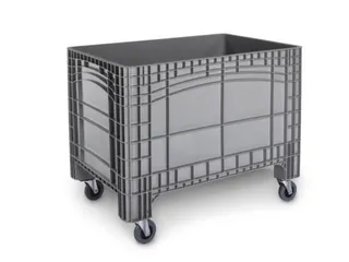 container met grote capaciteit,HxLxB 950x1200x800mm,535l,PE,grijs - 1