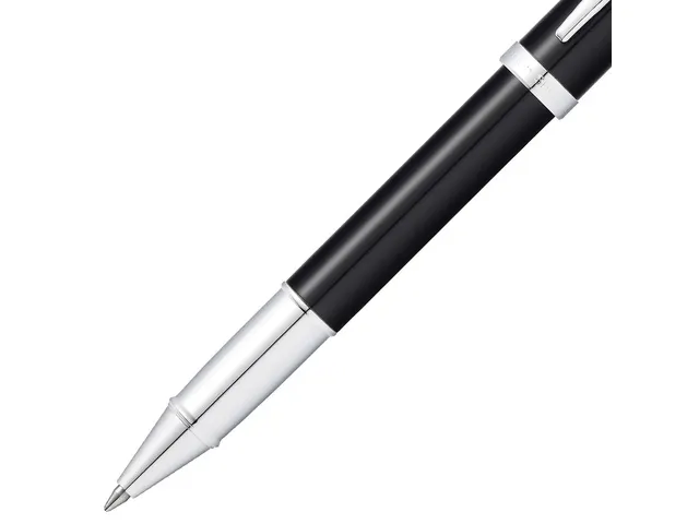 Rollerball SHEAFFER 100 E9338 Glossy black lacquer chrome plated