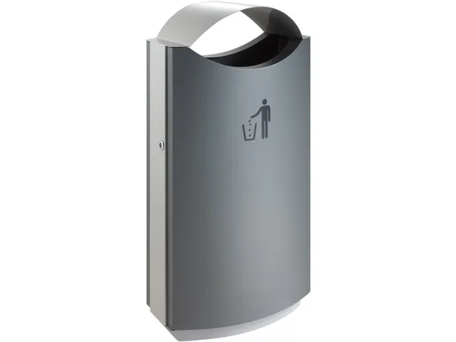 Buitenafvalbak met afdak 68 Liter