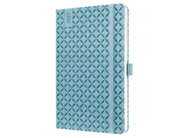 Weekagenda Flair A5 2027 (NL/FR/EN/DU) Sky Blue Hardcover