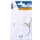 Hanghaakje Herma 5749 55mm Gegomd 6stuks