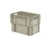 Bac Gerbable/emboîtable Norme Europe Pp Hxlxl 420X600X400Mm 80L Gris