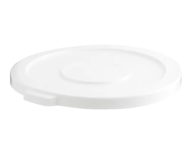 couvercle,p. conteneur de tri sélectif 121l,rond,Ø 560mm,PE,blanc