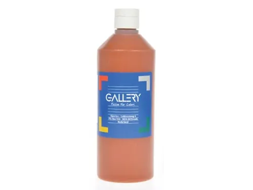 Plakkaatverf Gallery 500ml Licht Bruin