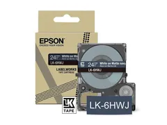 C53S672086 Epson 24mm marine wit LK-6HWJ lettertape mat 8m