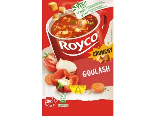 Minute Soup Goulash Met Rund Doos 20 Stuks