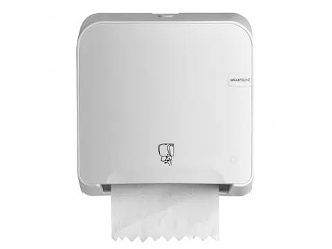 Handdoekroldispenser 441100 mini matic Tear & Go Quartz wit